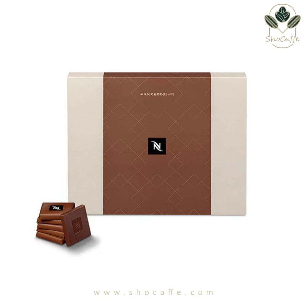 شکلات شیری نسپرسو مدل Nespresso Milk Chocolate-دارای 40 عدد شکلات